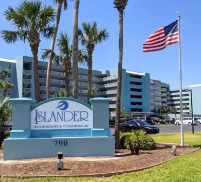 Islander Beach Resort on Okaloosa Island, just west of Destin.