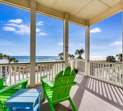 View from porch off living room