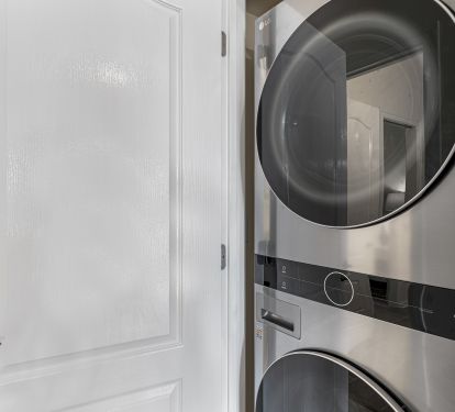 New, full-size LG washer and dryer