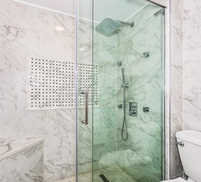 Master Bath Custom Walk-in Shower