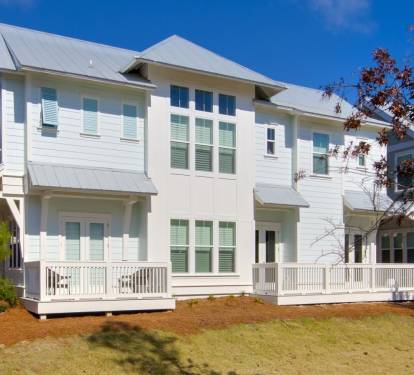 Back View of our Townhouse