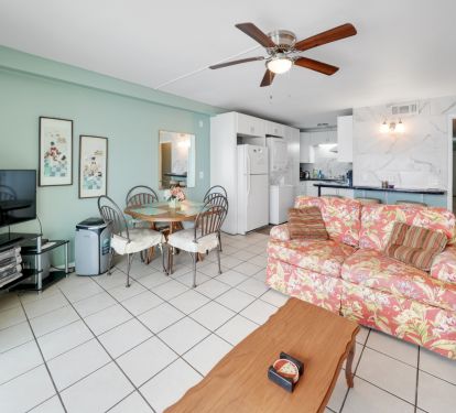 comfortable Queen sofa sleeper in living room