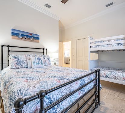 Guest Bedroom - King with Bunks