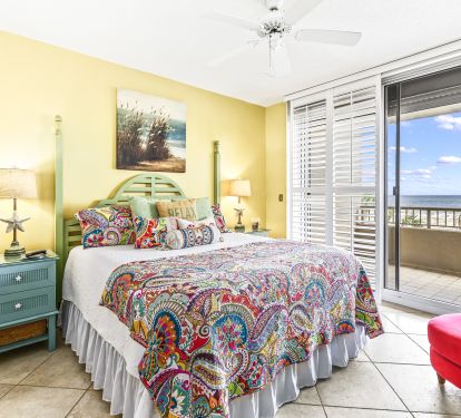 Beach View from the master bedroom