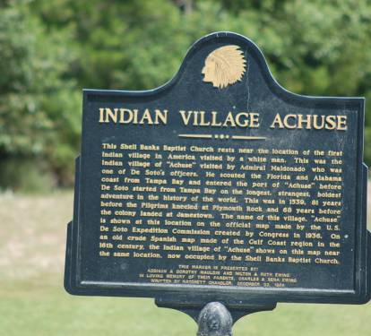 Some information on the nearby ancient native village, Achuse