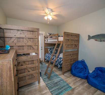 2nd Floor Bunk Room Sleeps 4