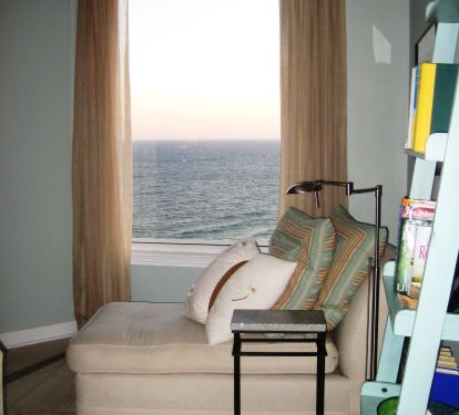 Relax and enjoy a book, listen to music, and take in this view