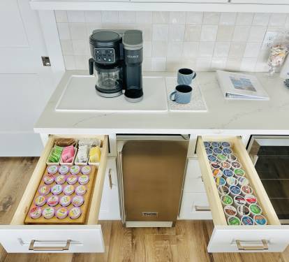 Fully Stocked Coffee Bar 