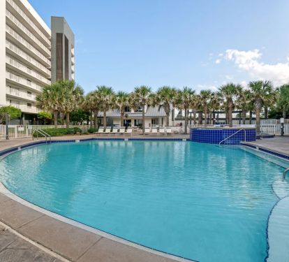 2 RESORT POOLS 1 LARGE JACUZZI several GAS GRILLS, Gym, Community Gaming Room.