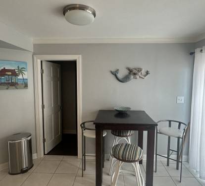 Kitchen table/ laundry room door
