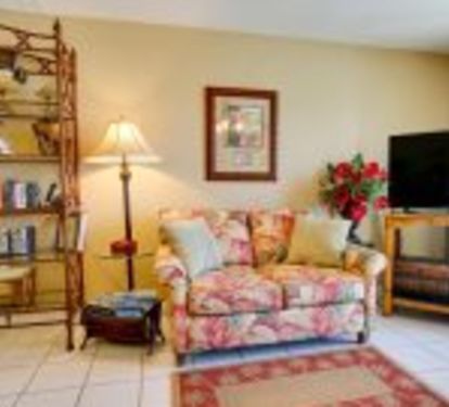 Loveseat and 50 inch flatscreen tv