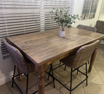 New Table and chairs