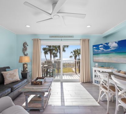 2nd floor condo with wonderful view of the Gulf of Mexico