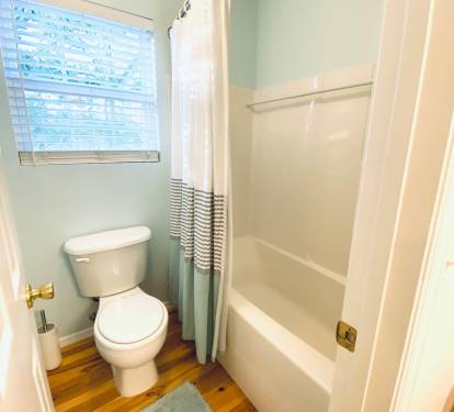 Master bathroom shower area