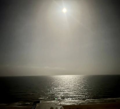 Beautiful ocean view from the balcony