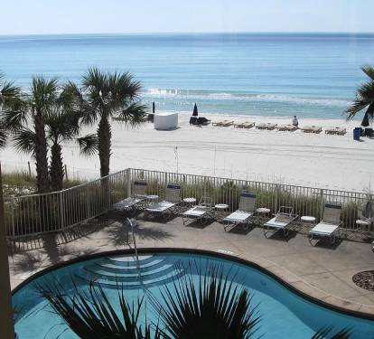 Swim in a pool or swim in the gulf!