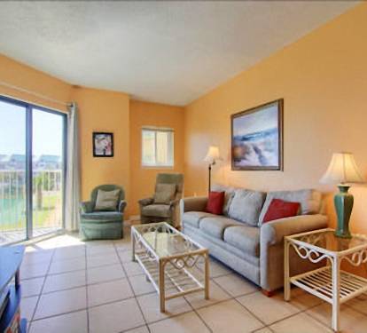 Living Room with Gulf View