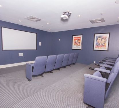 12 Seat Theatre Room Available by Reservation