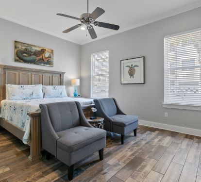 First Floor King Primary Suite