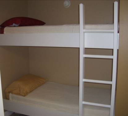 bunks in the hallway