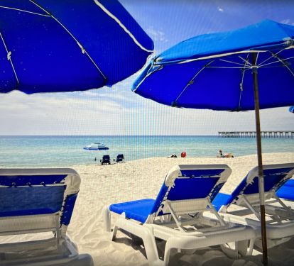 WE PAID FOR YOUR BEACHCHAIR/UMBRELLA SETUPS (MAR-OCT:) YOU DESERVE THIS!