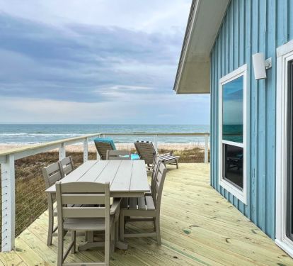 Outdoor dining area