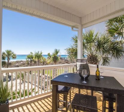 View from deck
