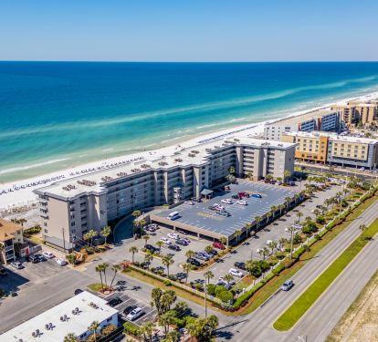 Notice there are NO high-rises on Okaloosa Island, compared to Destin