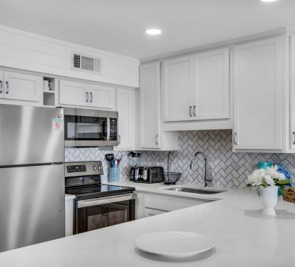 New stainless refrigerator