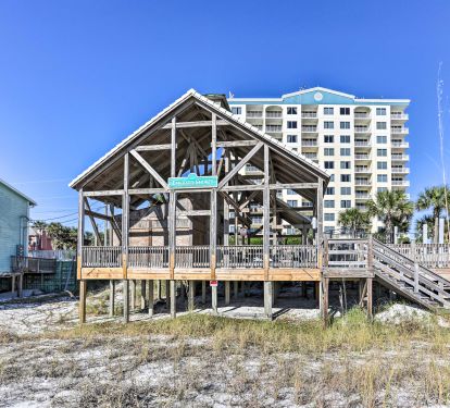 Enjoy WiFi, refreshments,  bathrooms and showers at the private beach &amp; pavilion