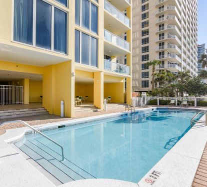 Pool area - heated pool during off season