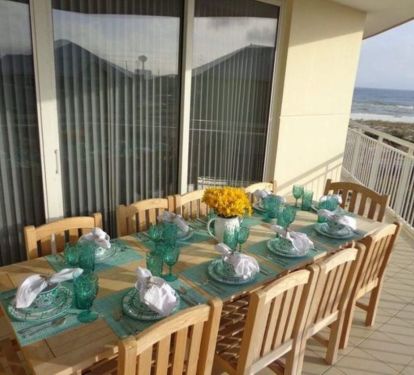 Large Outdoor Balcony