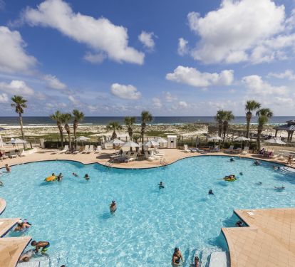 Enjoy the pool after the beach
