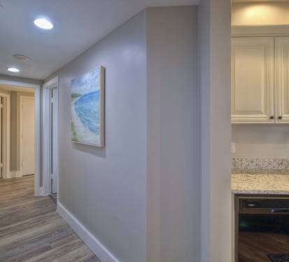 Hallway to Master Bedroom &amp; 2nd Bedroom &amp; Bath