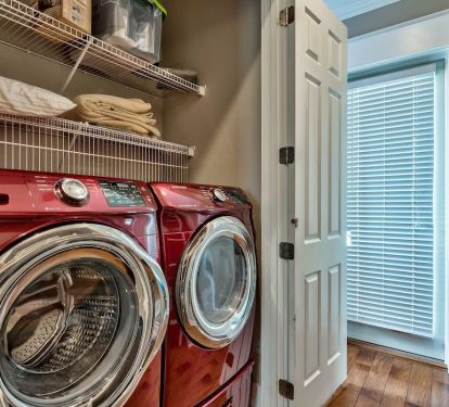 Well, of course, there's a laundry to keep your garments fresh during your stay.