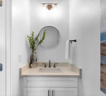 Bliss-21 1st floor half bath.