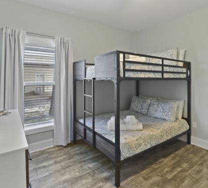 Ground Level Apartment Bunk Room