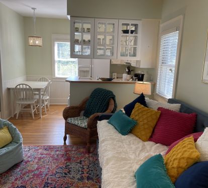 Updated decor in this cozy and efficient space