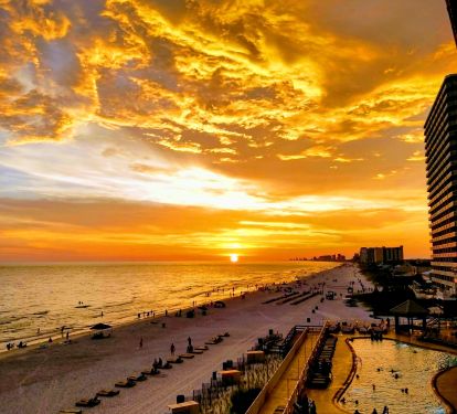 Beautiful sunset