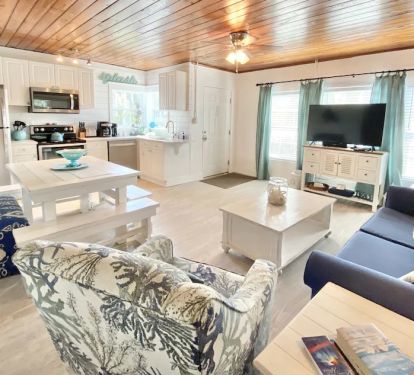 Family Room and Kitchen
