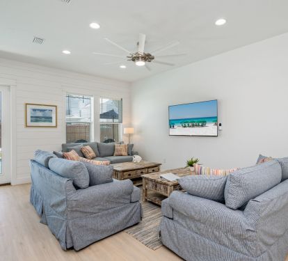 Lounge or enjoy your morning coffee in the living room