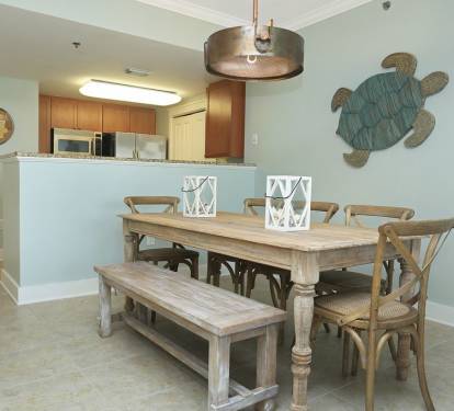 new dining set with seating for 8.