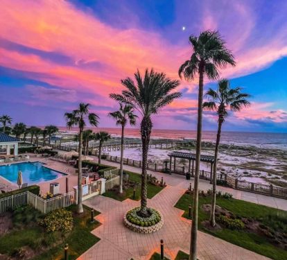 Enjoy beautiful sunsets