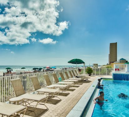 Swimming Pool with Beach Access