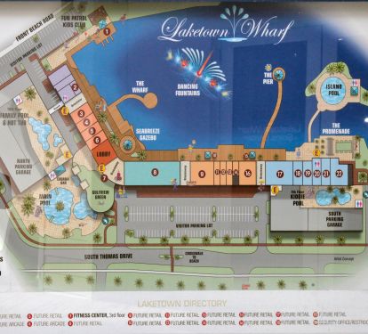 LTW1037 Map Of Resort