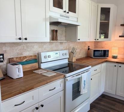 Kitchen with all the accessories
