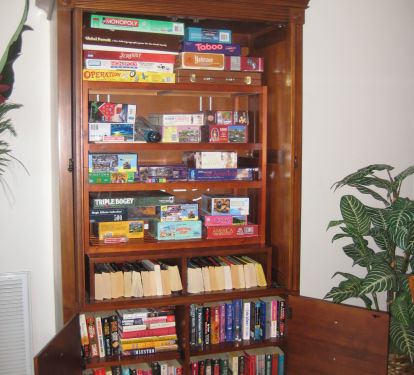 Penthouse is Stocked with Books, Puzzles, and Games