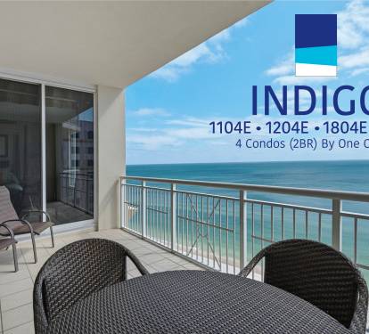 Gorgeous views from spacious direct oceanfront balcony
