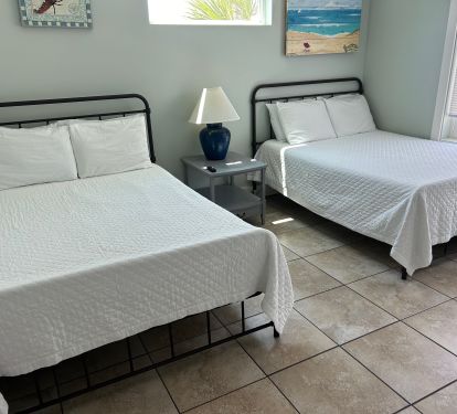 Two doubles main floor