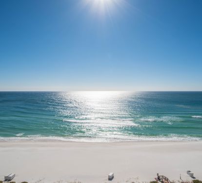 View of the Gulf of Mexico from the Balcony.